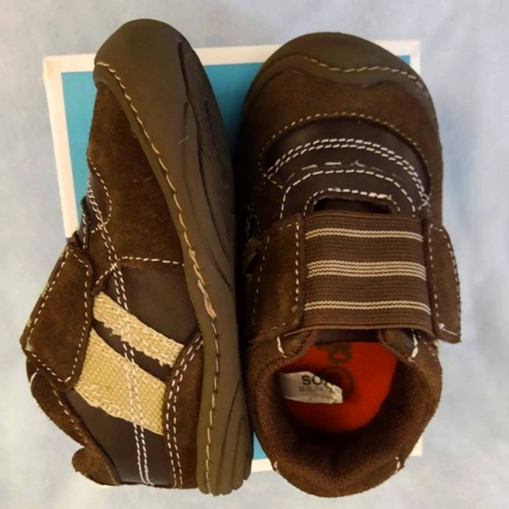 Little Boys Circo Sneakers Suede Uppers Baby Toddler 5M - Picture 2 of 15